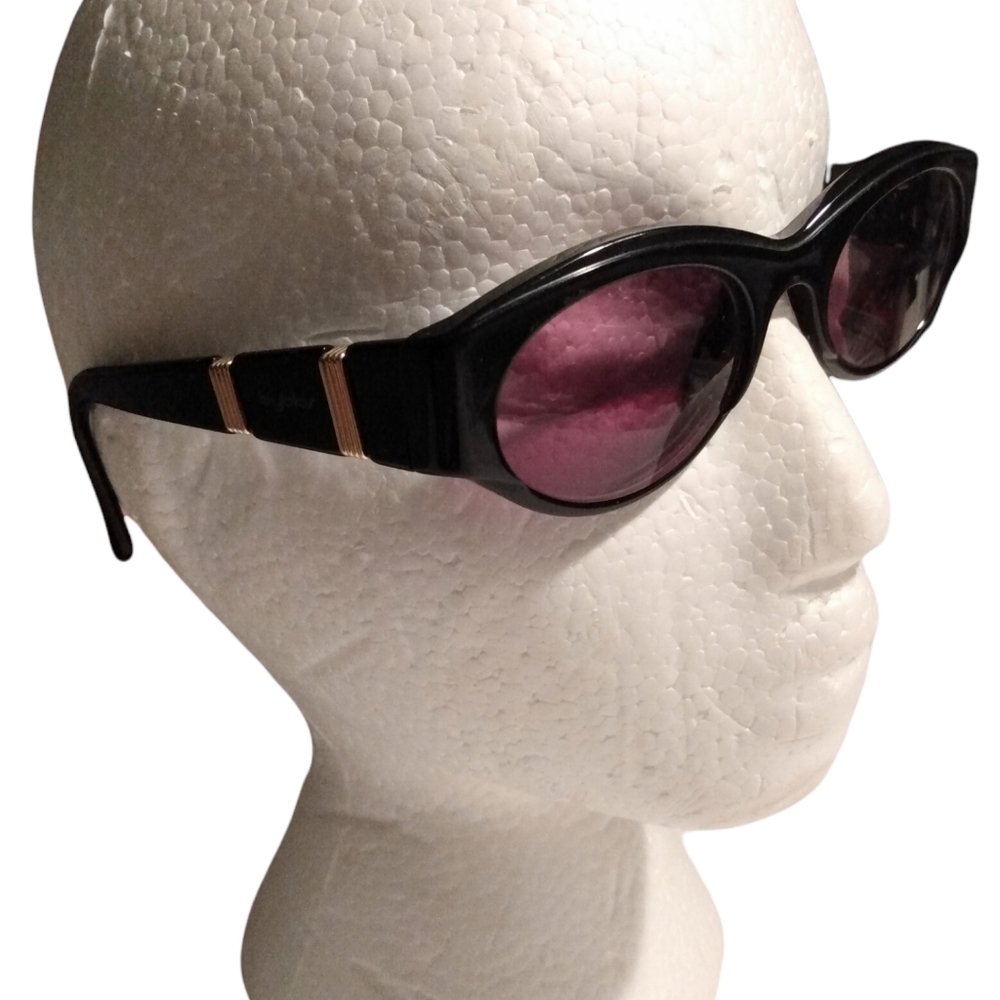 BYBLOS Vintage Rare Black Women's Eyeglass Frame